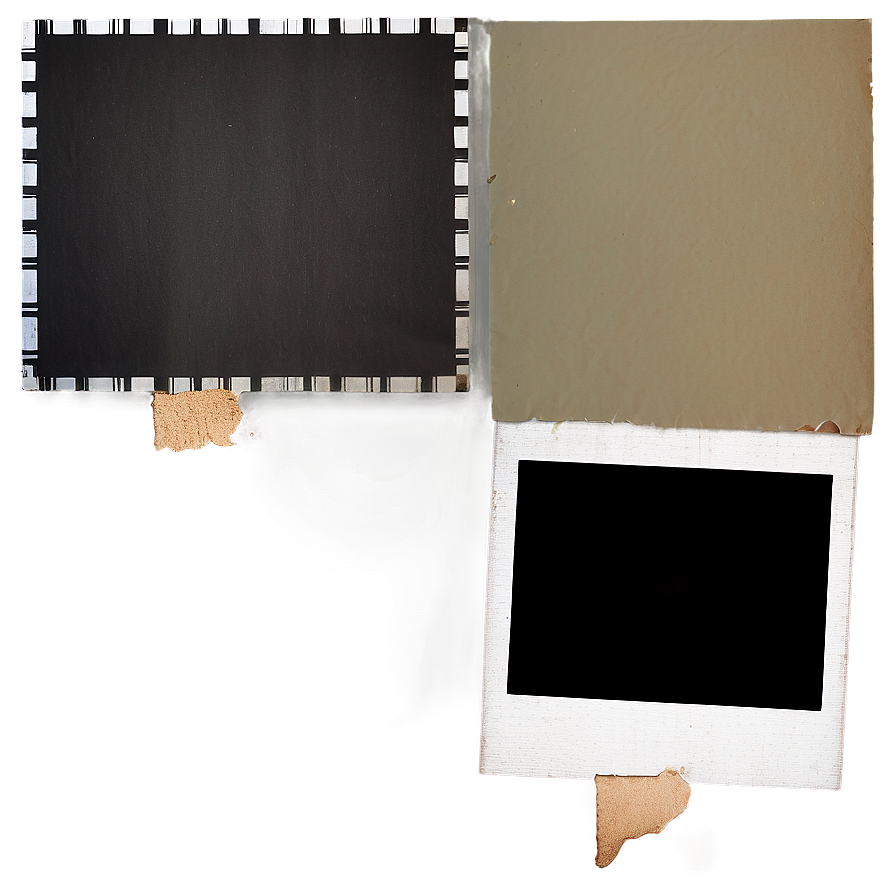 Polaroid Film Frame Overlay Png Grb34