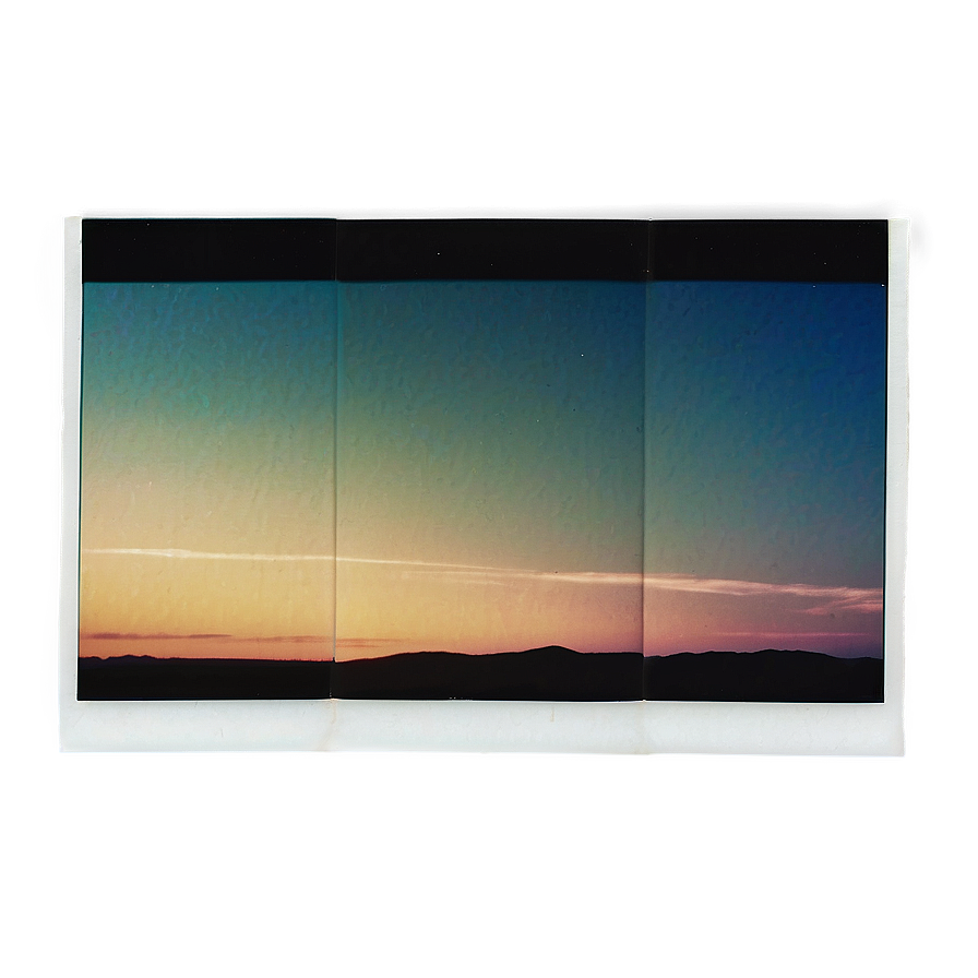 Polaroid Film Overlay Png Rfb