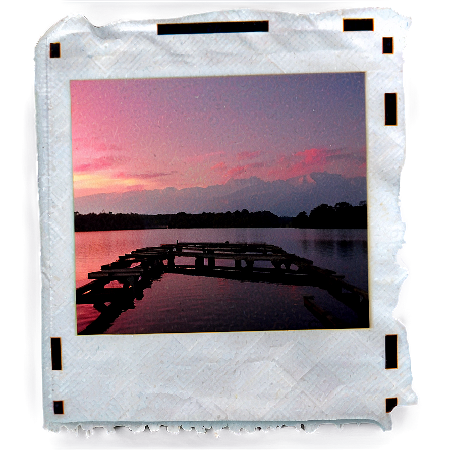 Polaroid Film Sticker Png Bgp