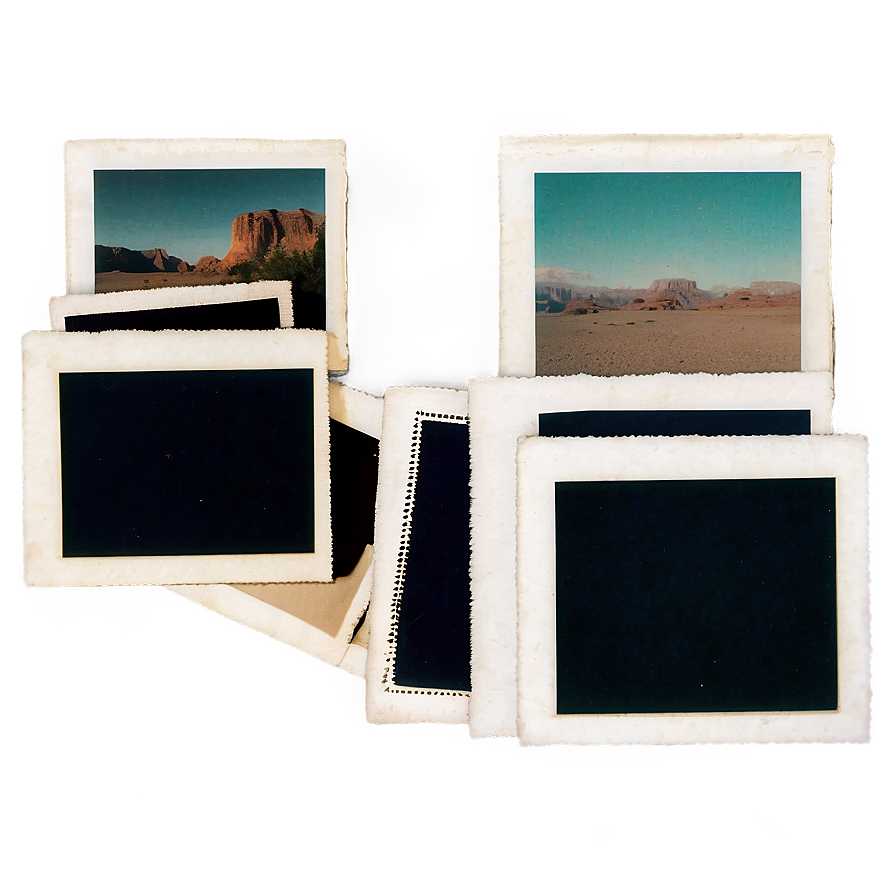 Polaroid Film Vintage Filter Png Cne46