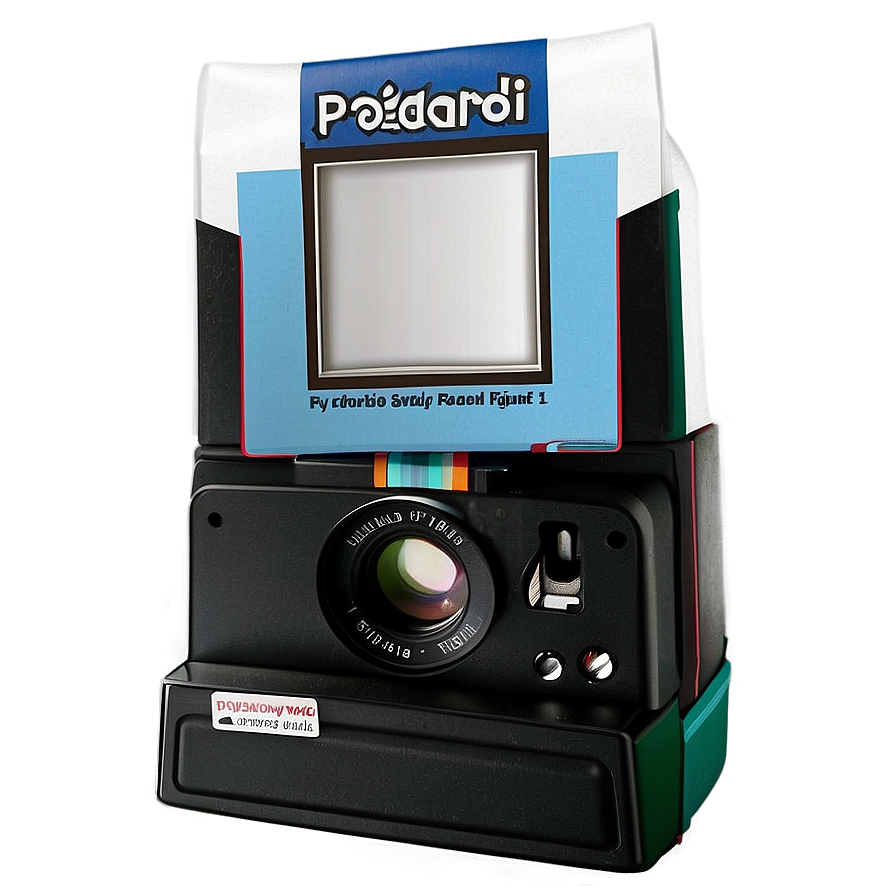 Polaroid Packaging Template Png 06262024