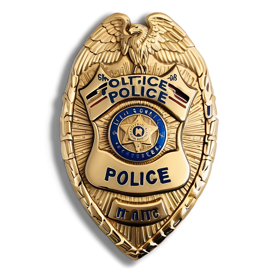 Police Badge Outline Png Fci96