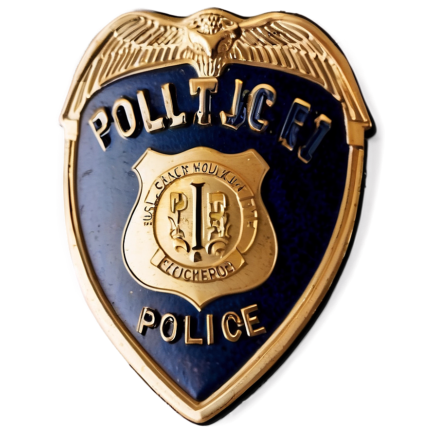 Police Badge Sketch Png 9