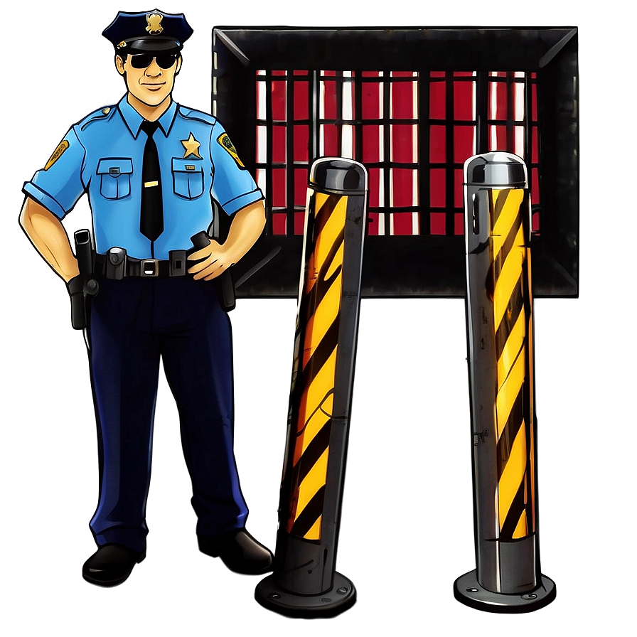 Police Barrier Png 40