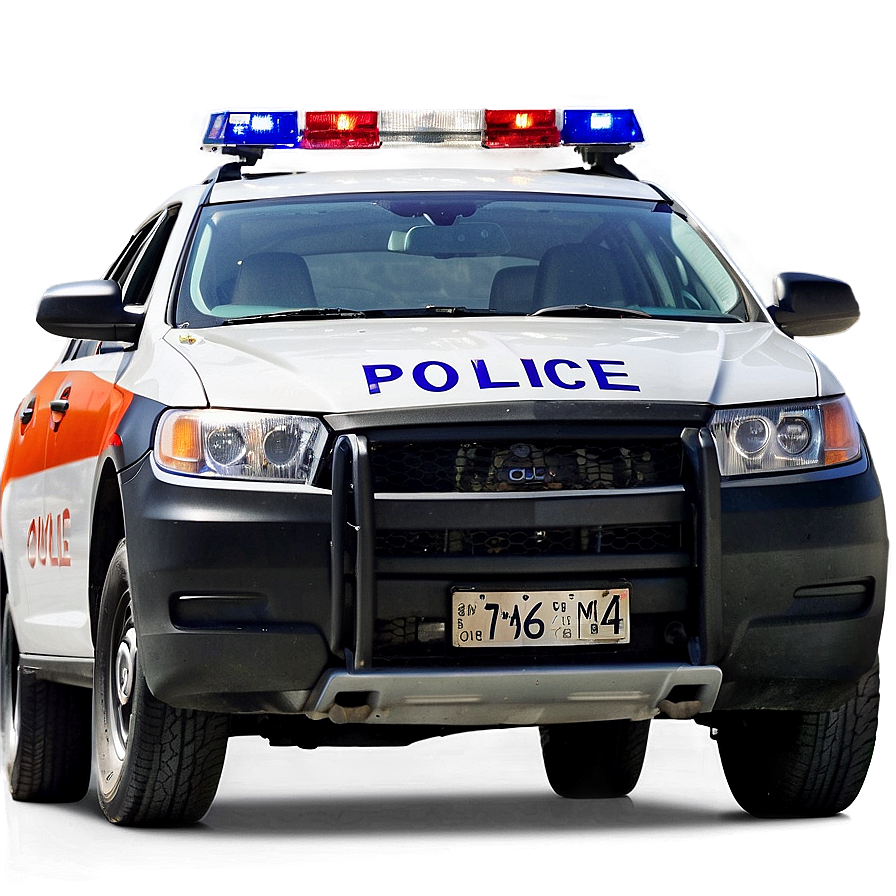 Police Car Blocking Road Png 82