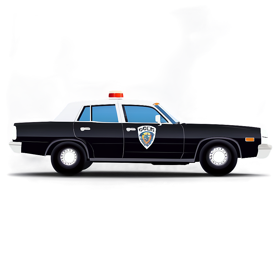 Police Car Silhouette Png 97