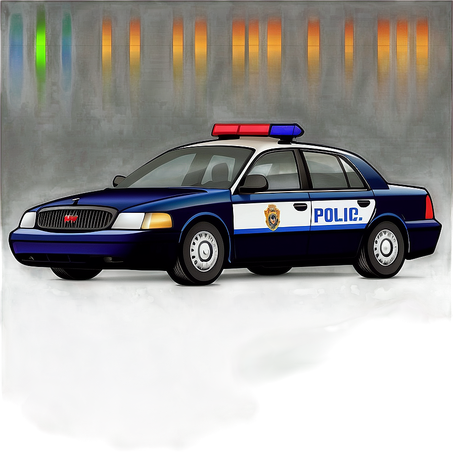 Police Car Vector Icon Png Jys72