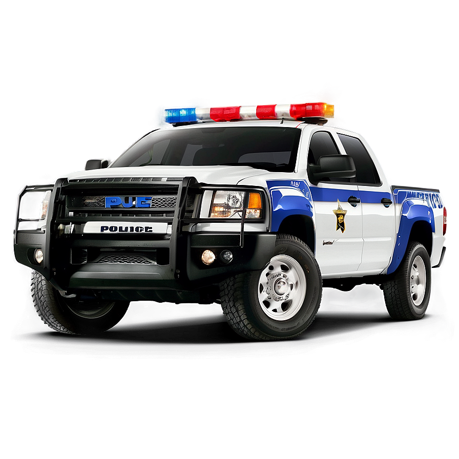 Police Pickup Truck Png Yfi98