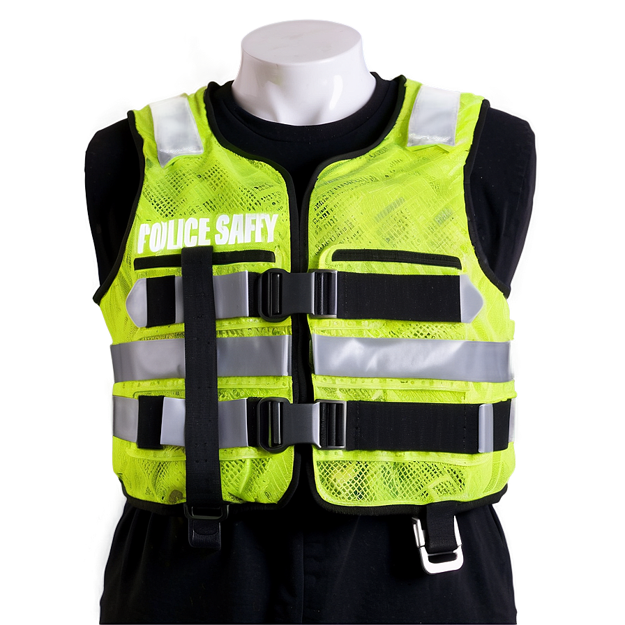 Police Safety Vest Png Fhy15