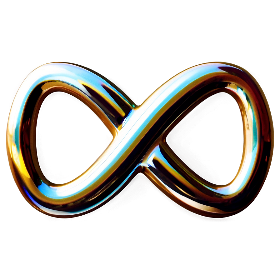 Polished Finish Infinity Sign Png 89