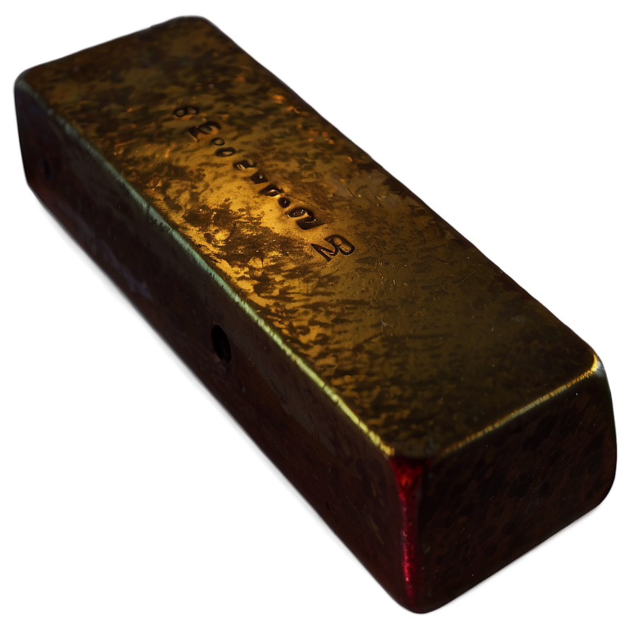 Polished Iron Ingot Png Svb