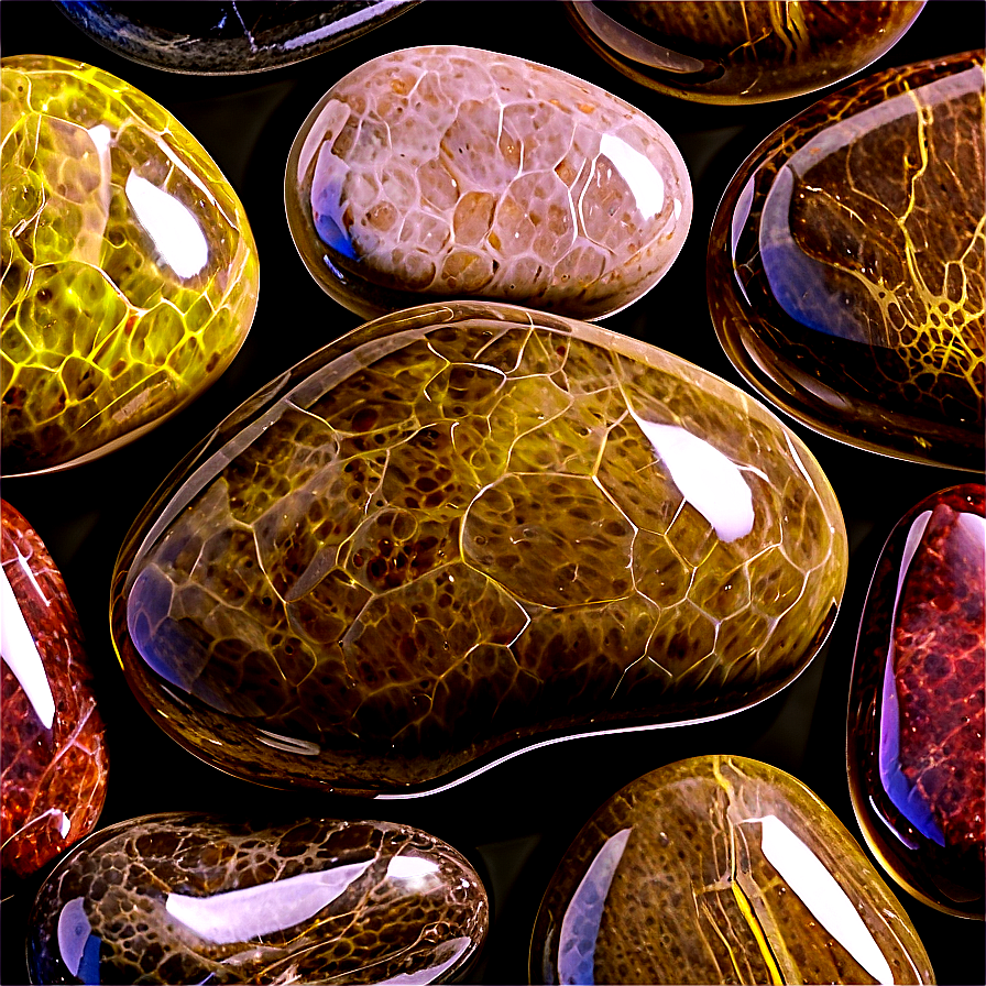 Polished River Rock Jewelry Png Xal14