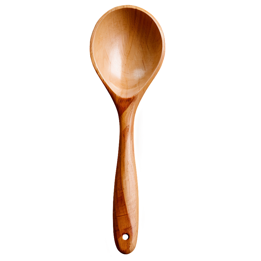 Polished Wooden Spoon Png Wxa65