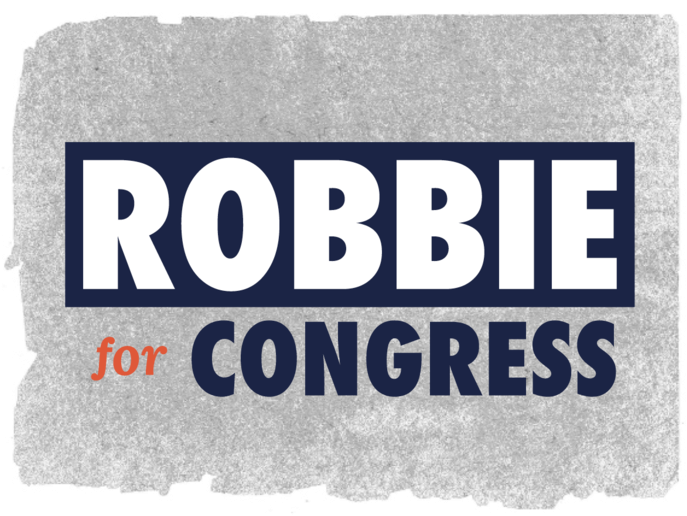 Political Campaign Banner Robbie For Congress