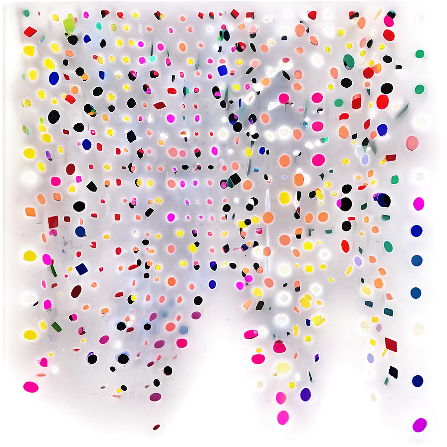 Polka Dot Confetti Png 04292024