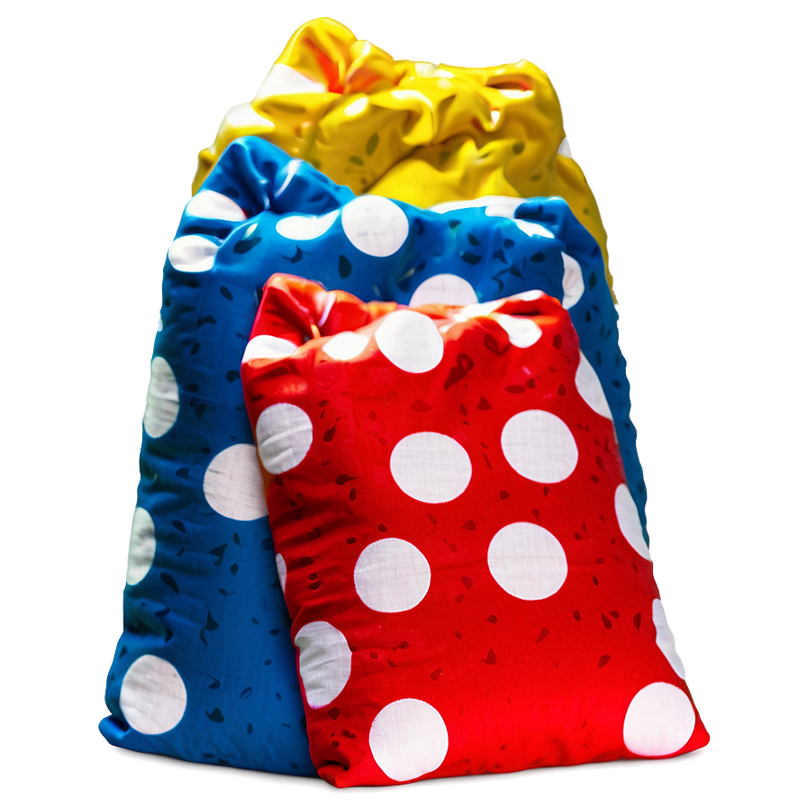 Polka Dot Cornhole Bag Png Tnr83