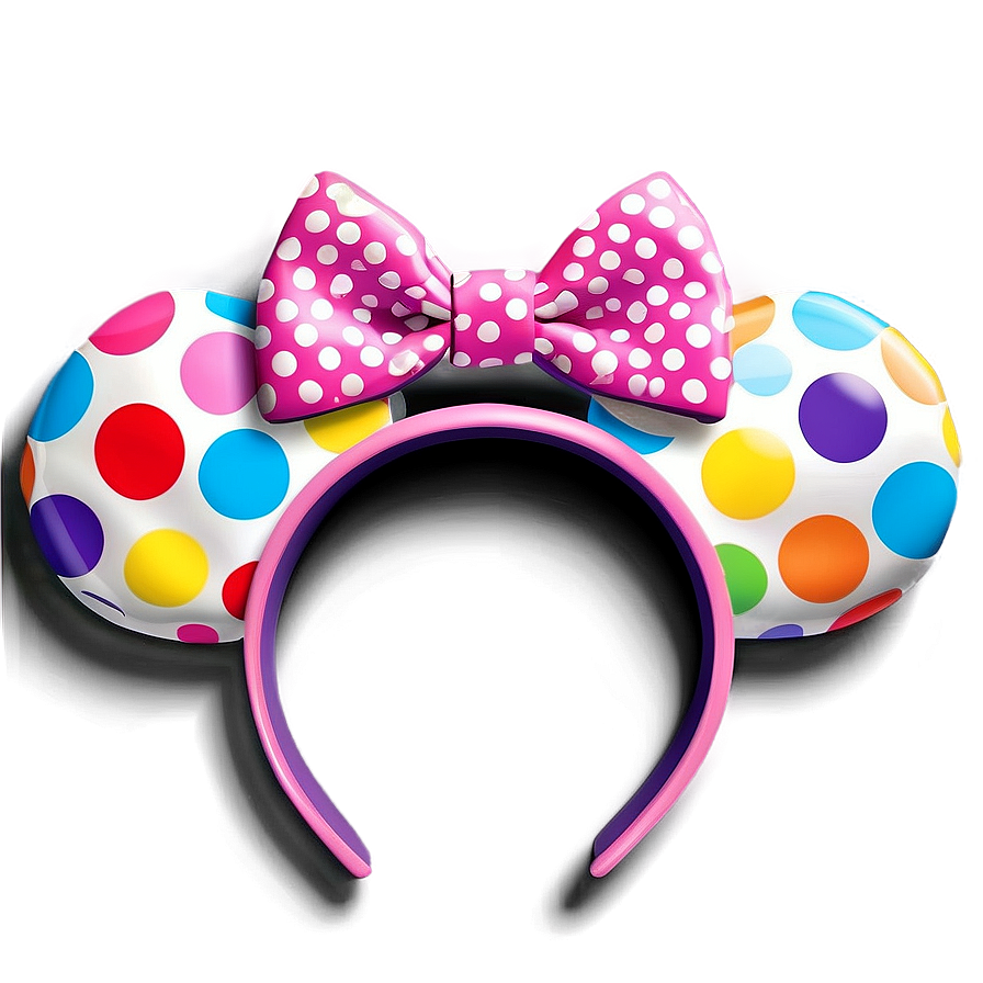 Polka Dot Disney Ears Png Whe53