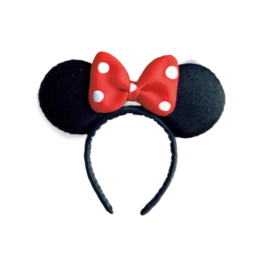 Polka Dot Minnie Mouse Ears Png 06132024