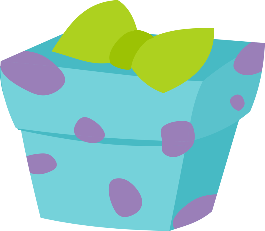 Polka Dotted Gift Box