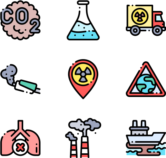 Pollution_and_ Environmental_ Hazards_ Icons