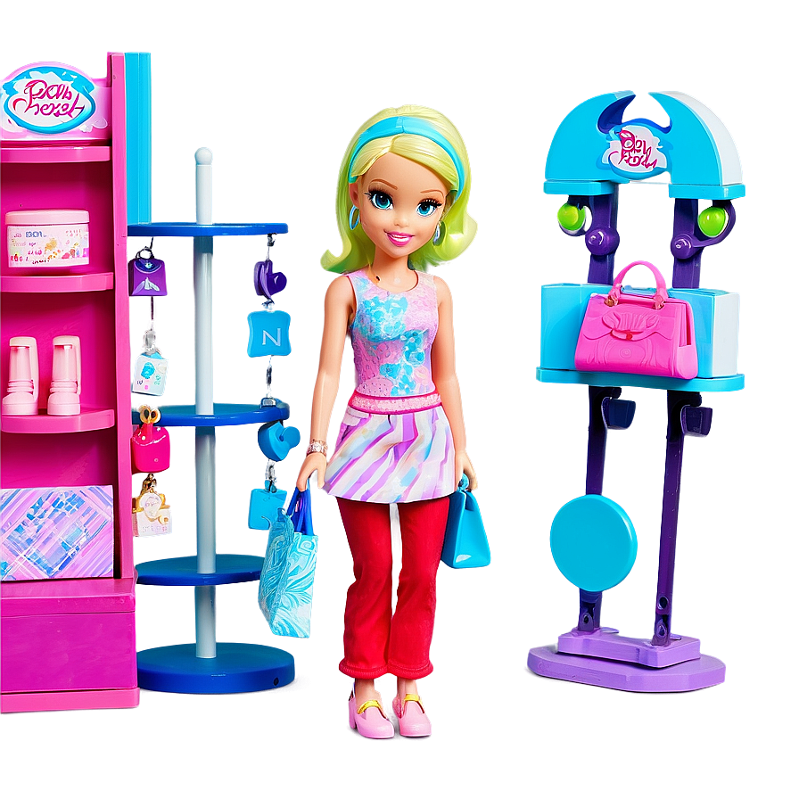 Polly Pocket City Shopping Spree Png Tec