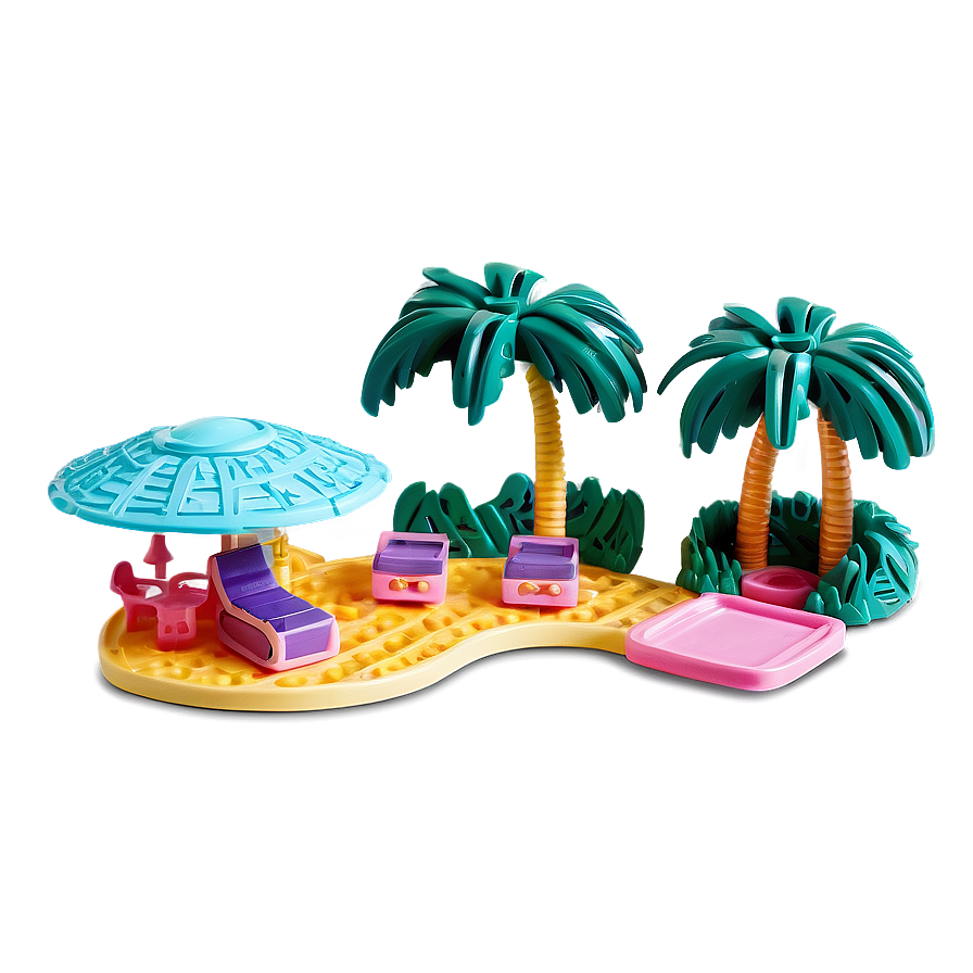 Polly Pocket Tropical Island Resort Png Aly