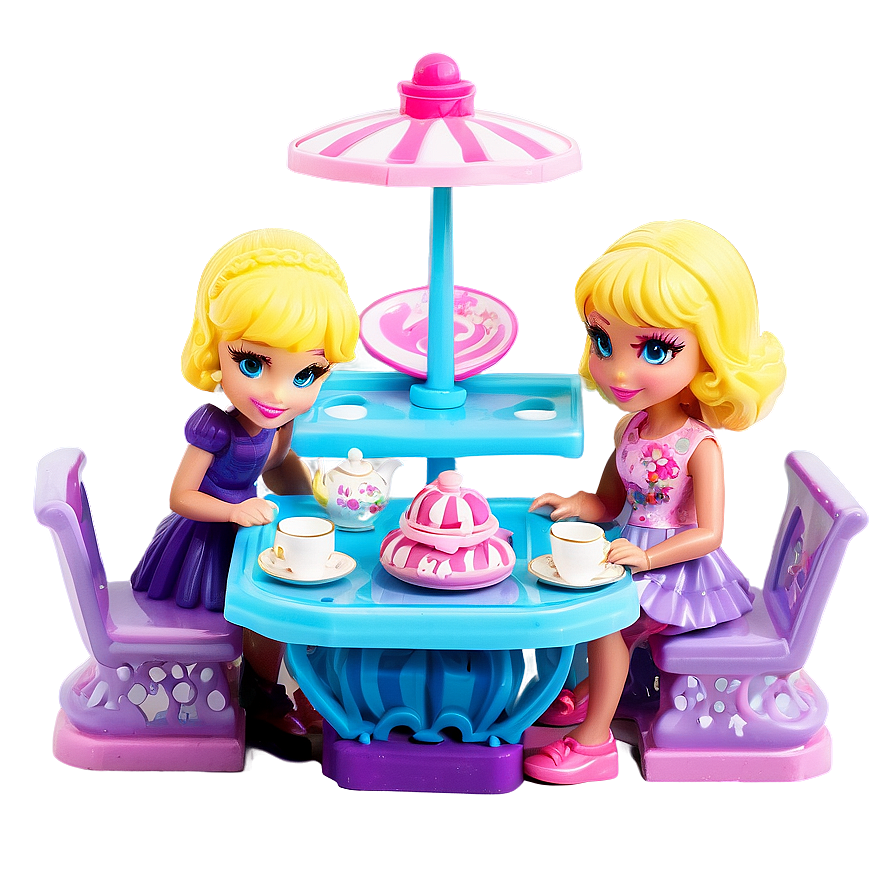 Polly Pocket Wonderland Tea Party Png 06282024