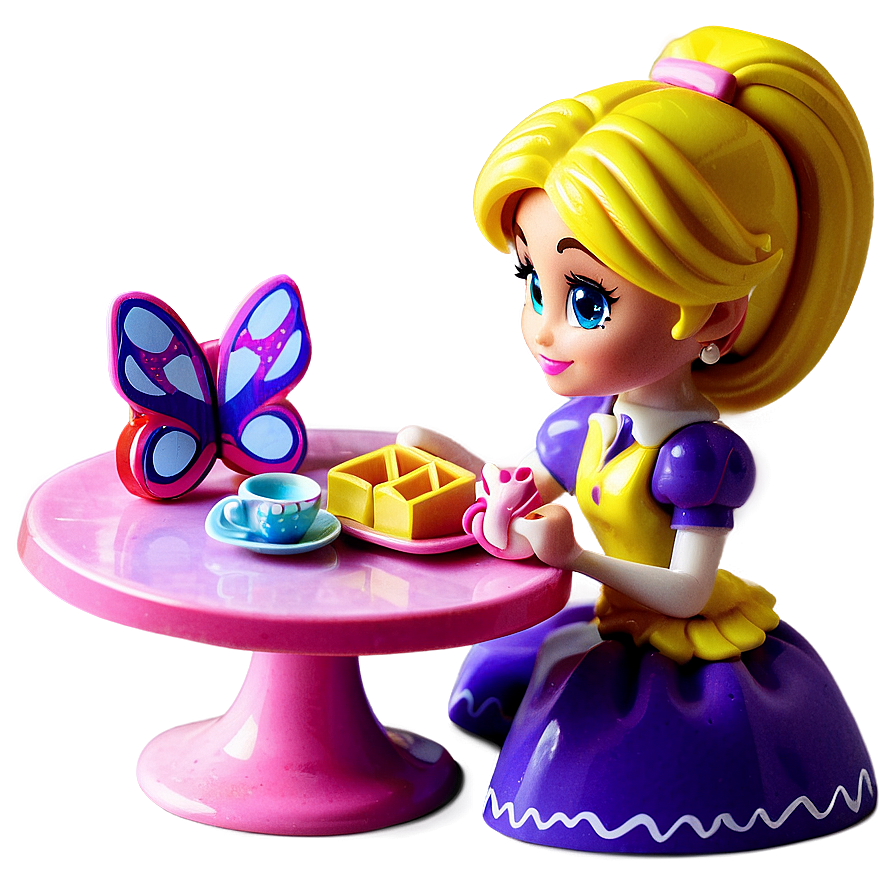 Polly Pocket Wonderland Tea Party Png Epi53