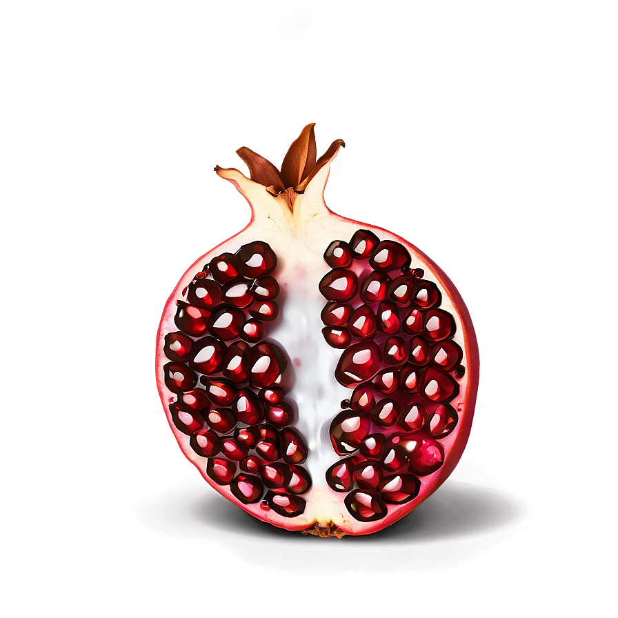 Pomegranate Half Cut Png Kvc