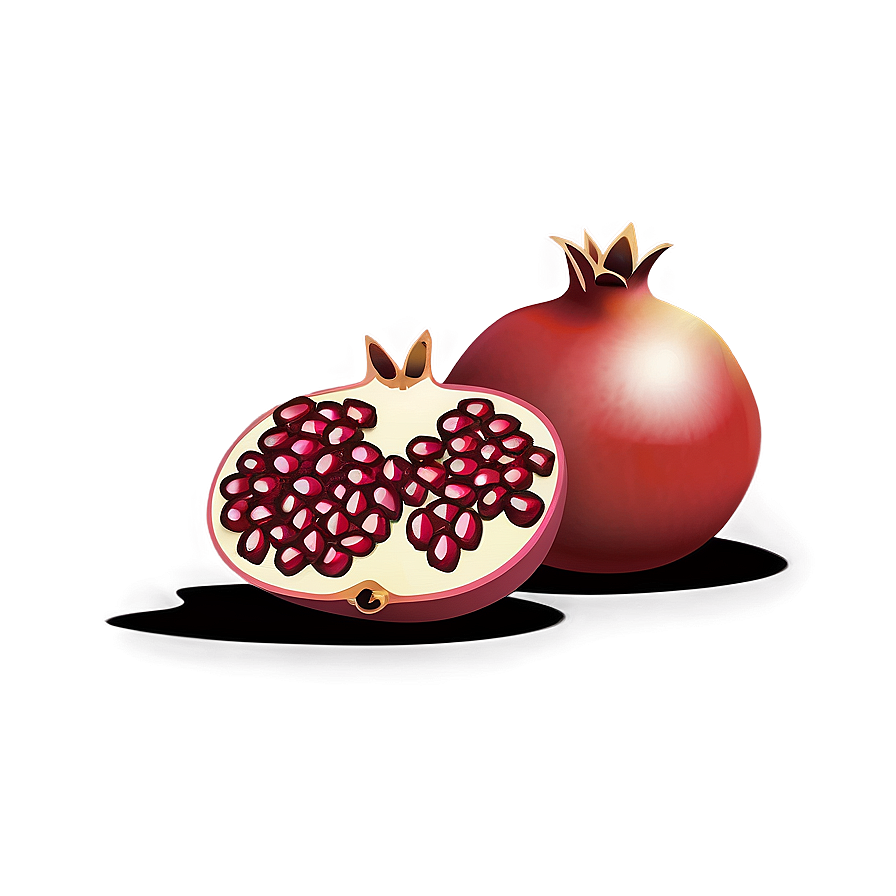 Pomegranate Vector Graphic Png Dmu96