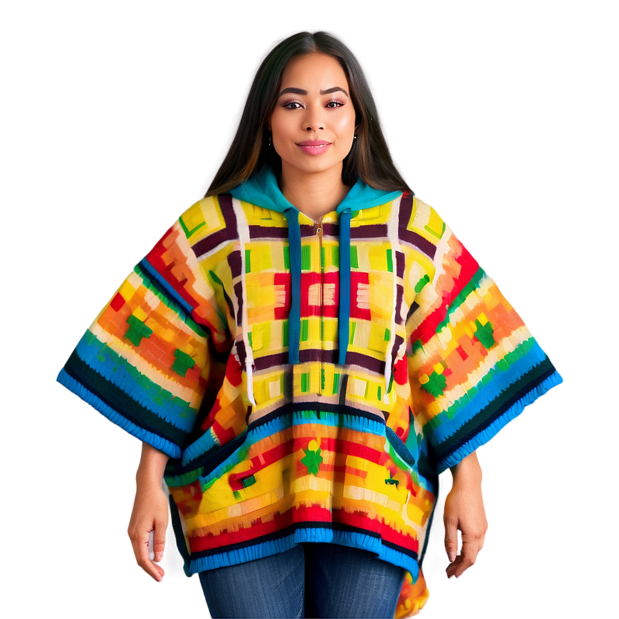 Poncho With Pockets Png Ewv31