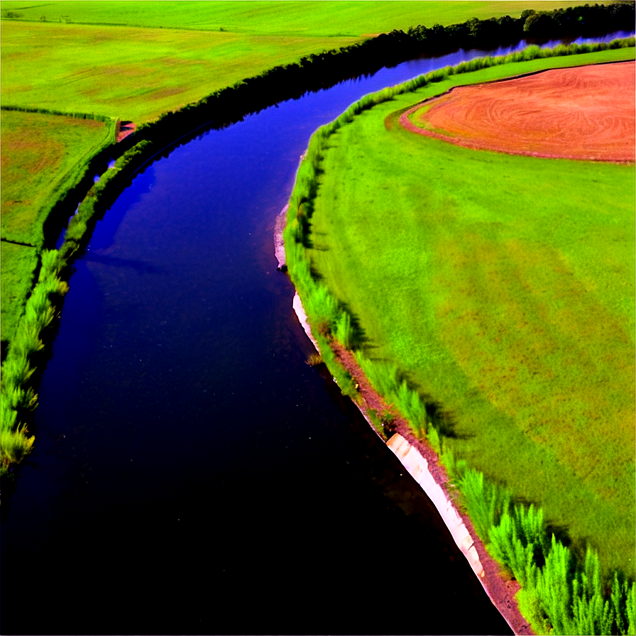 Pond And River Confluence Png 18