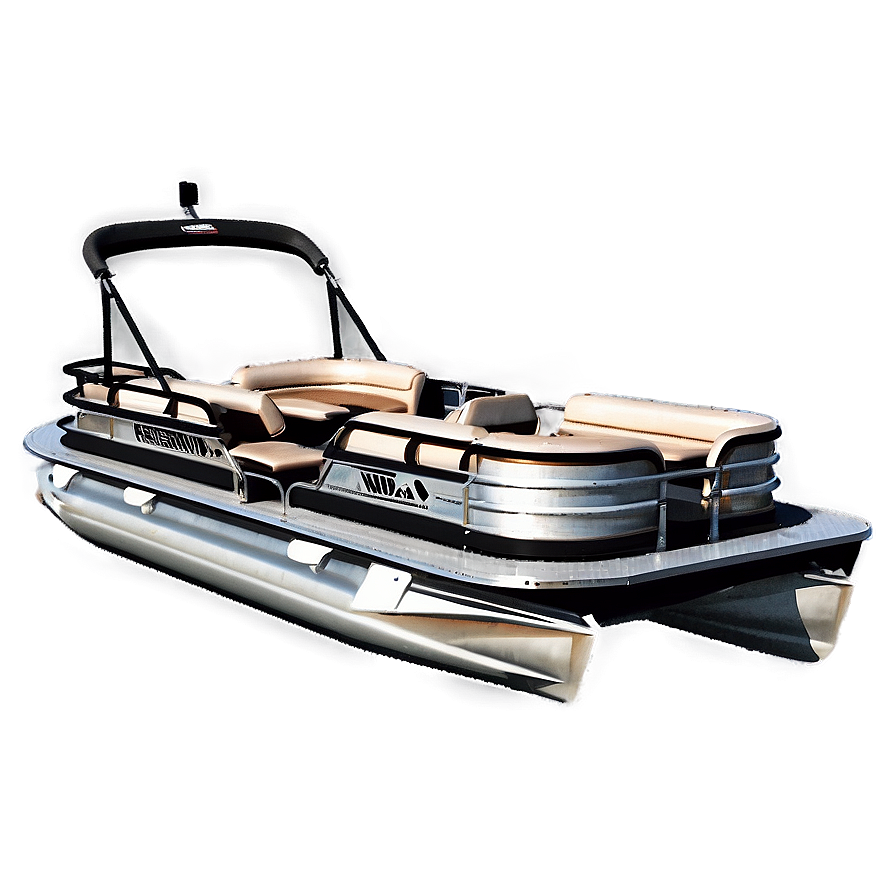 Pontoon Boat With Bbq Grill Png Anf