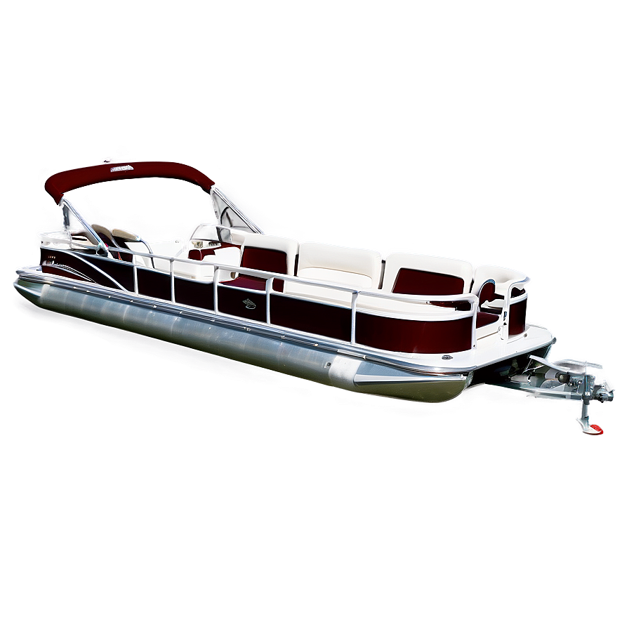 Pontoon Boat With Led Lighting Png 24