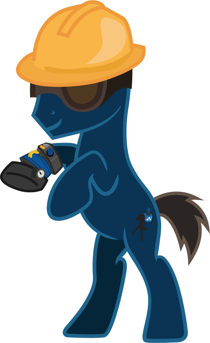 Pony_ Engineer_with_ Wrench_ T F2