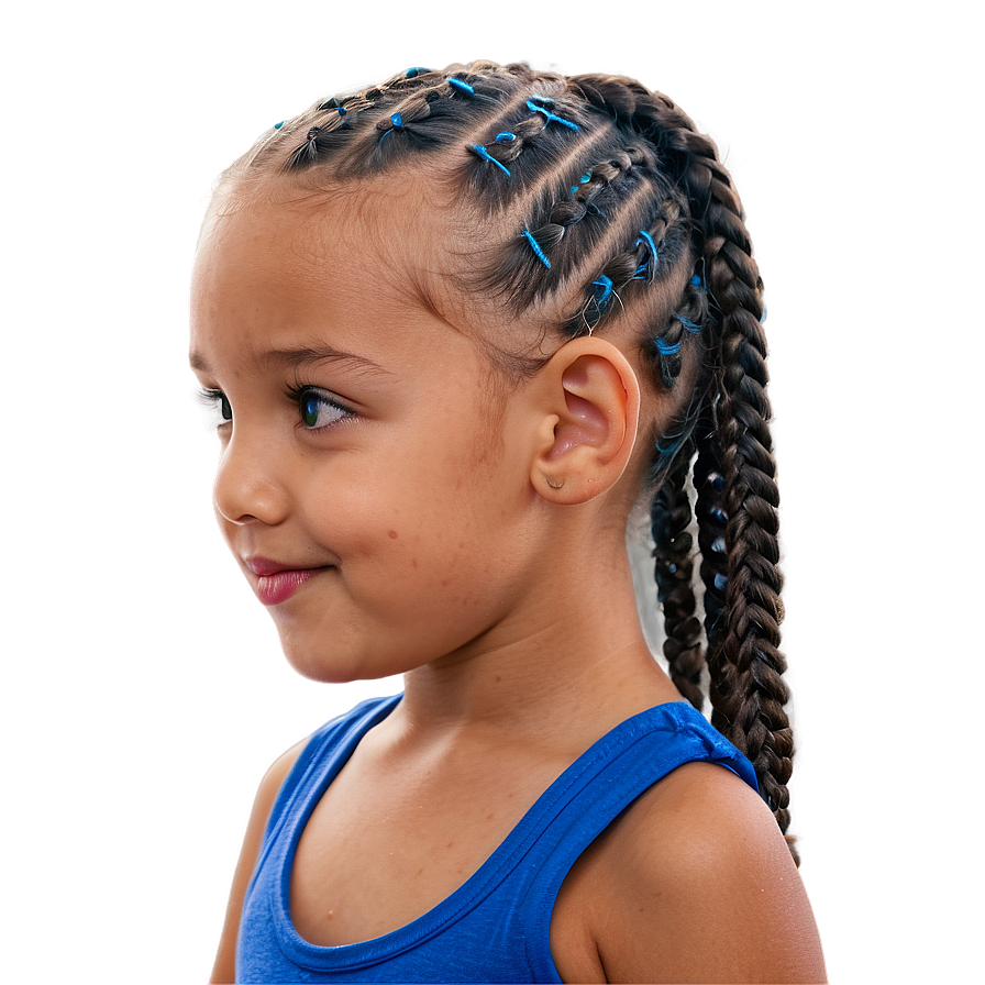 Ponytail For Kids Png Bef