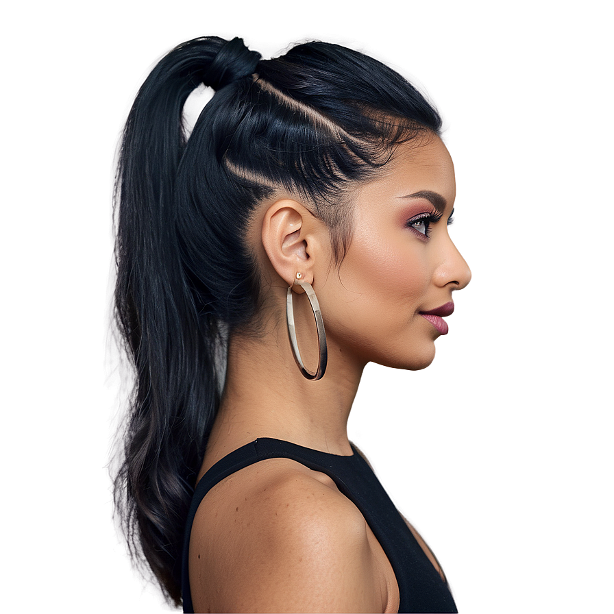 Ponytail With Cuffs Png Ekb