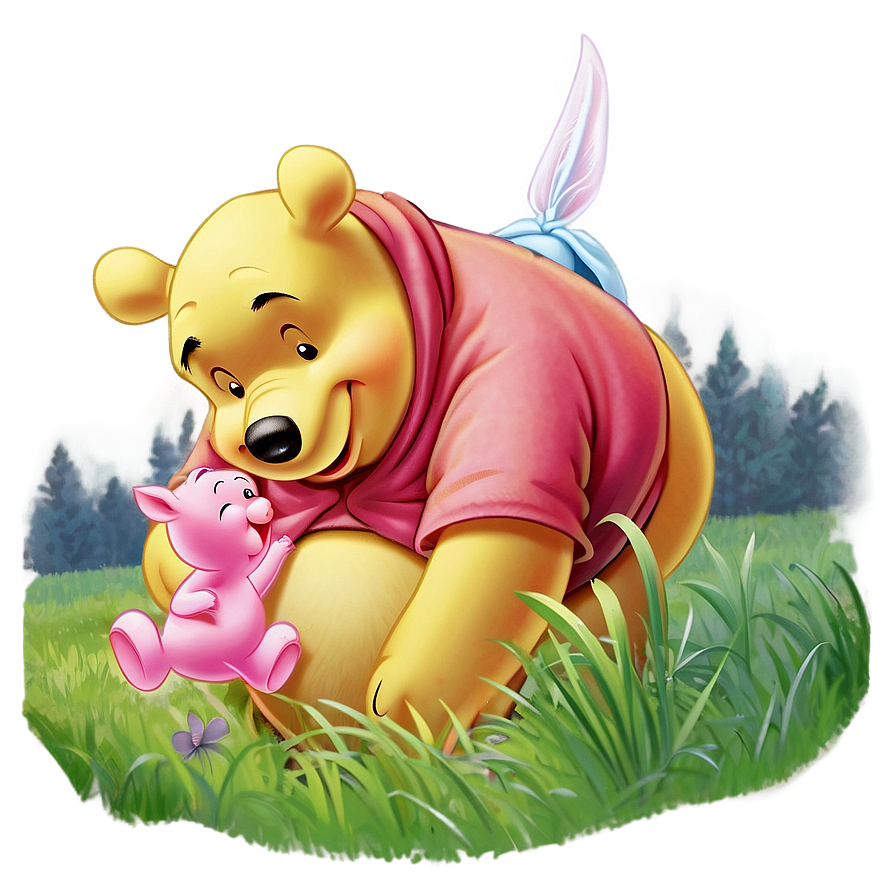 Pooh And Piglet Png Sqx