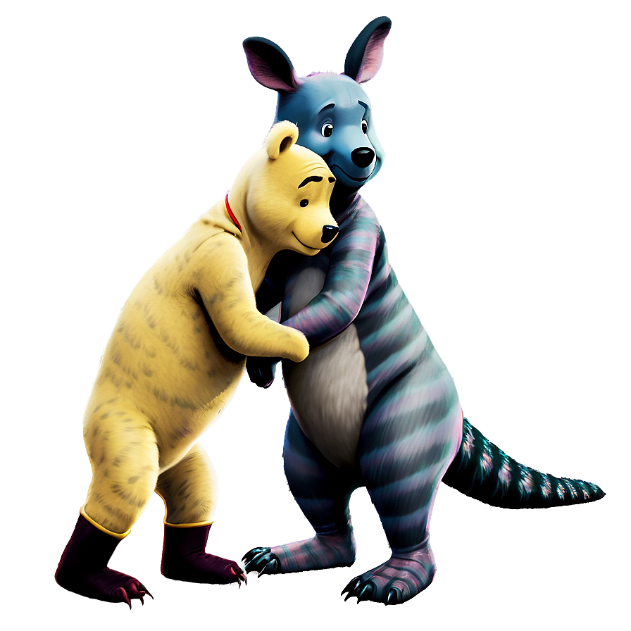 Pooh Bear And Kanga Png Ree44