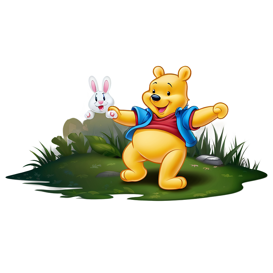 Pooh Bear And Rabbit Png Kxj57