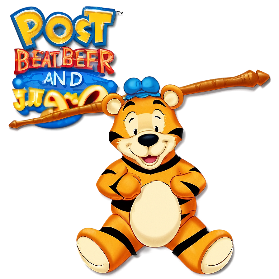 Pooh Bear And Tigger Png Fop