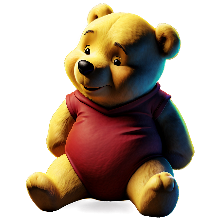 Pooh Bear At Night Png Uwn