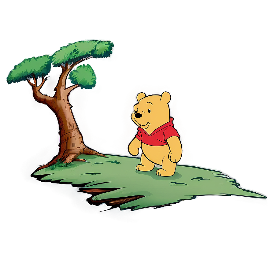 Pooh Bear On Adventure Png 19