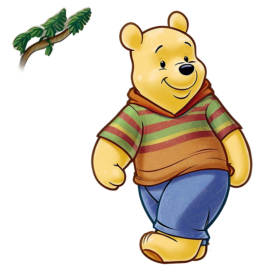 Pooh Bear On Adventure Png Ccx