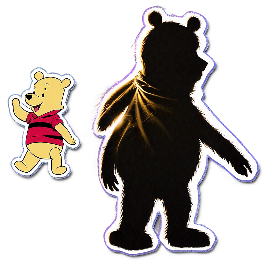 Pooh Bear Silhouette Png 57