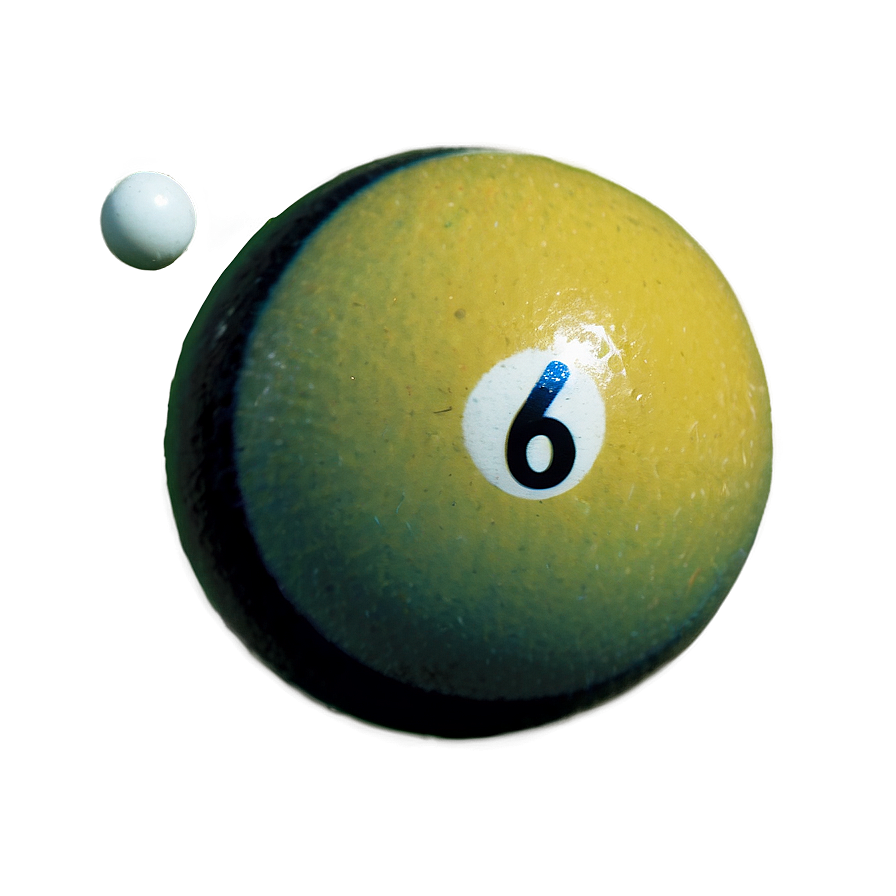 Pool Ball On Green Felt Png 4