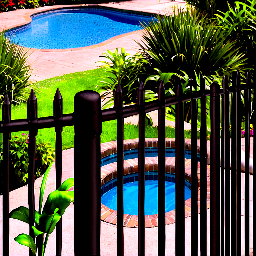 Pool Fence Png 32