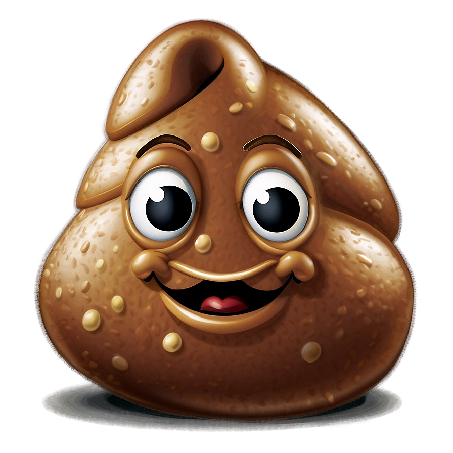 Poop With Face Png 93