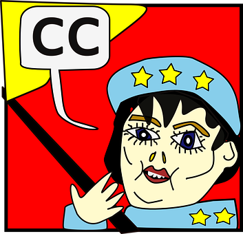 Pop Art_ Police Woman_ C C_ Speech Bubble