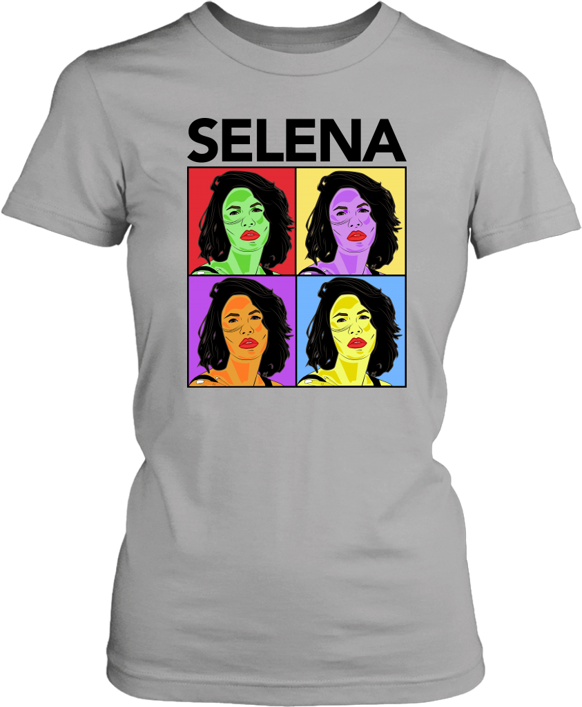 Pop Art Selena Quintanilla Tshirt Design